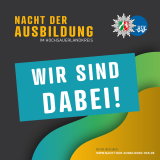 Wir sind dabei!