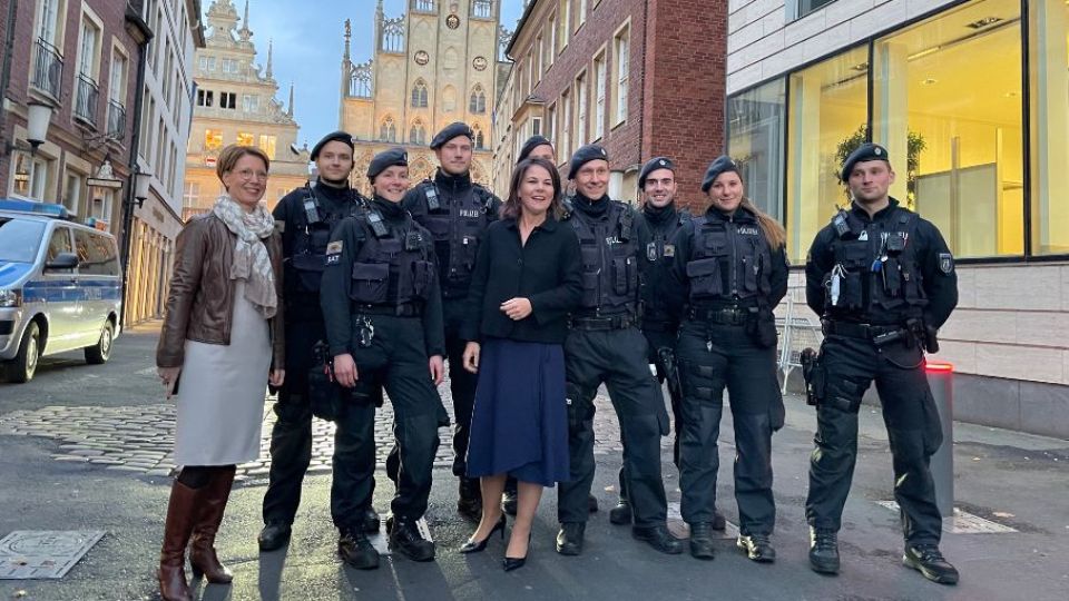 G7 Foto 33 Besuch Frau Baerbock in Münster