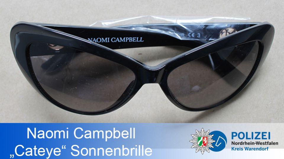 Naomi Campbell, „Cateye“ Sonnenbrille